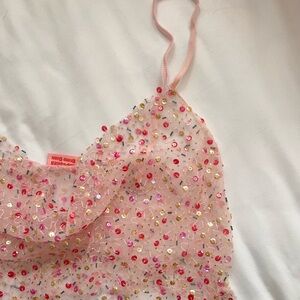 Dyspnea Sequined Cami